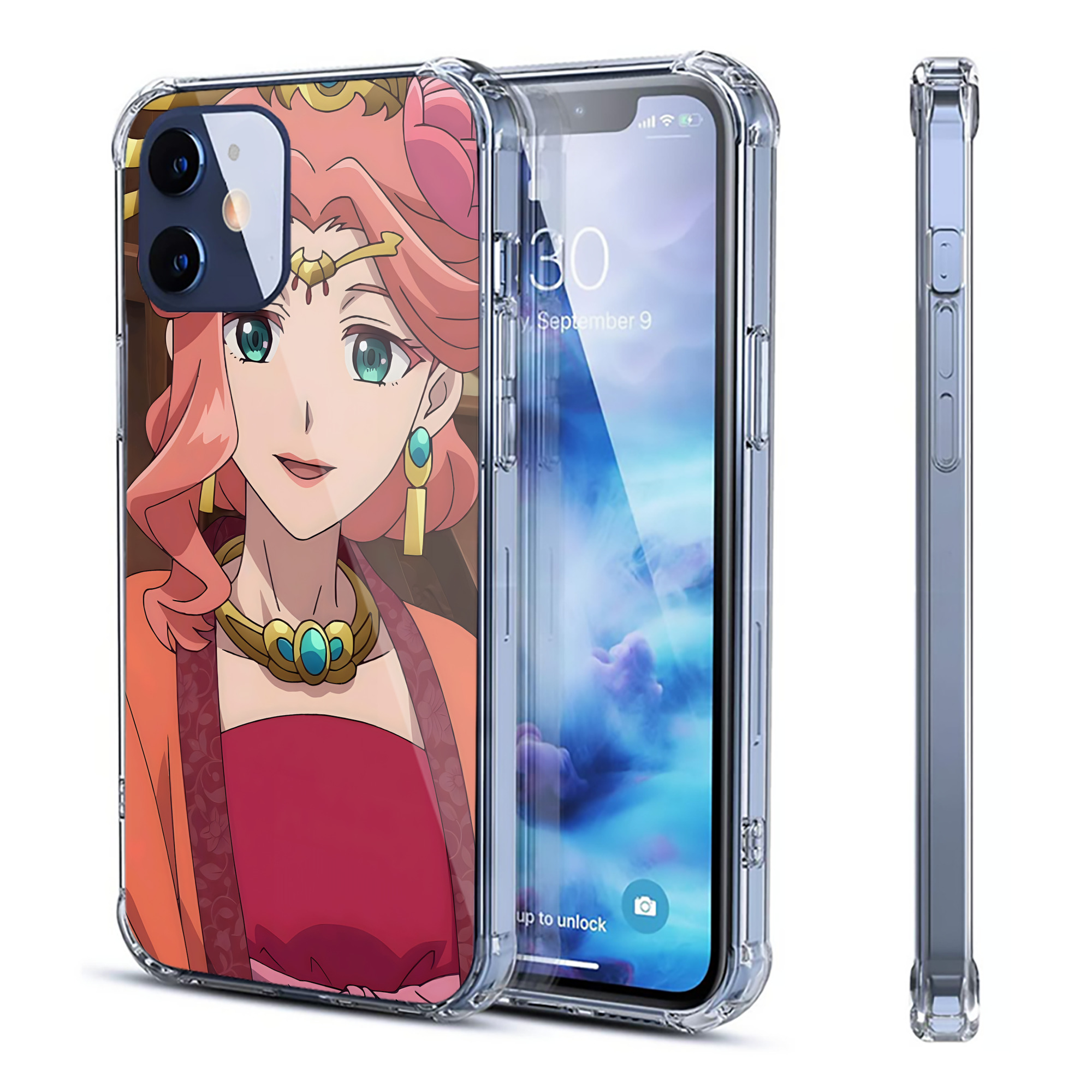 （画像用） 薬屋のひとりごと The Apothecary Diaries 【iPhone 12シリーズ対応】透明スマホケース（クリアソフトケース）